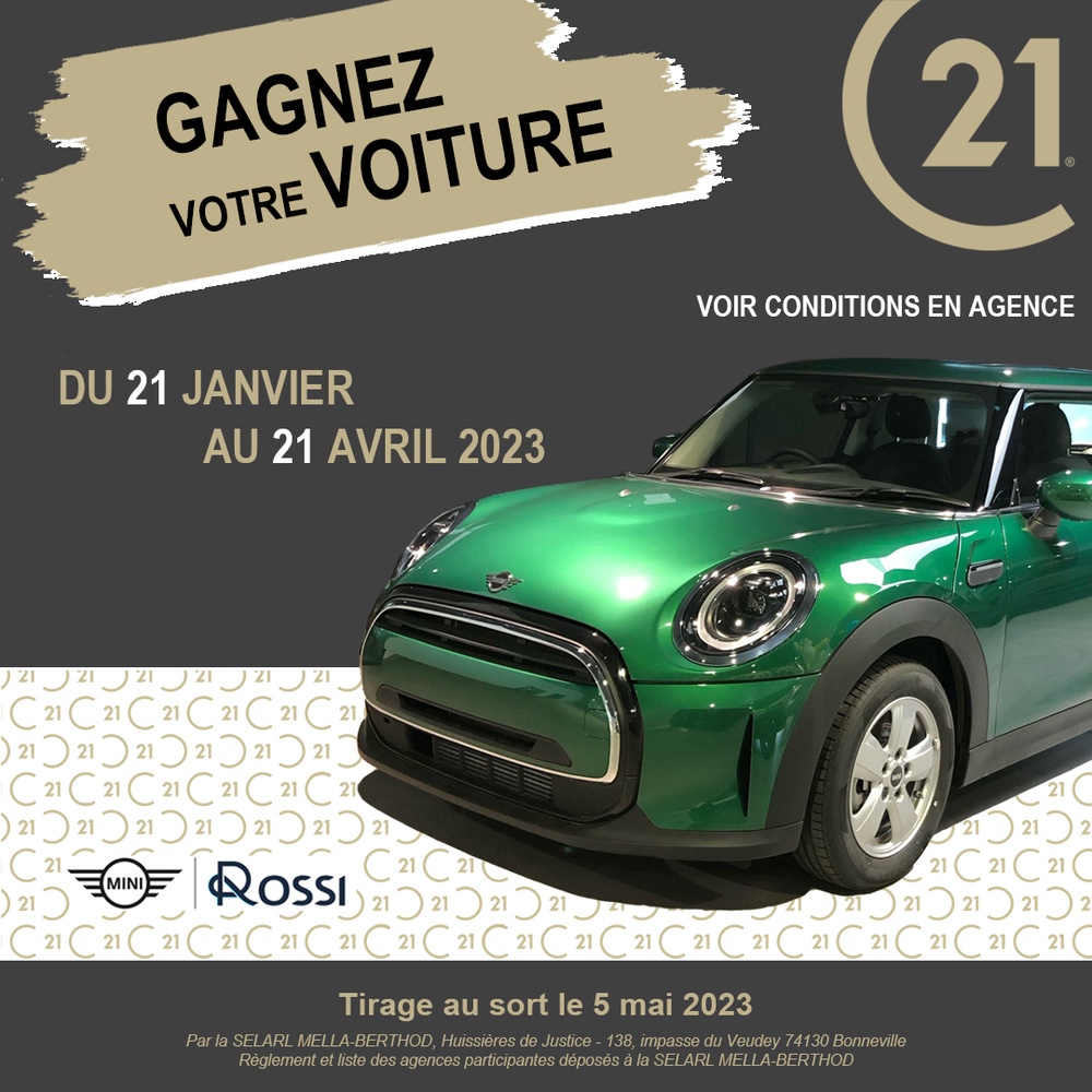 mini verte à gagner century 21