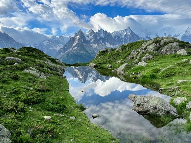 lac de montagne chamonix