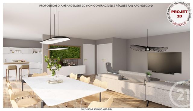 Appartement T4 à vendre - 4 pièces - 110.0 m2 - ETREMBIERES - 74 - RHONE-ALPES - Century 21 Agence Du Lac