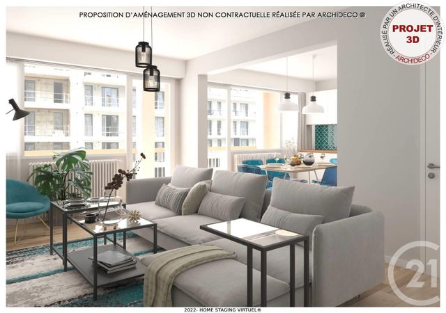 Appartement T2 à vendre - 2 pièces - 54.0 m2 - ANNEMASSE - 74 - RHONE-ALPES - Century 21 Agence Du Lac