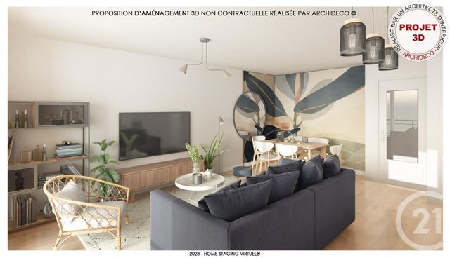 Appartement T2 à vendre - 2 pièces - 51.74 m2 - ANNEMASSE - 74 - RHONE-ALPES - Century 21 Agence Du Lac