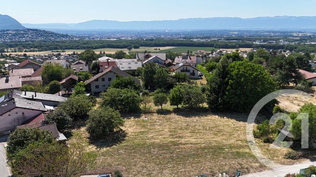 terrain à vendre - 615.0 m2 - CRANVES SALES - 74 - RHONE-ALPES - Century 21 Agence Du Lac
